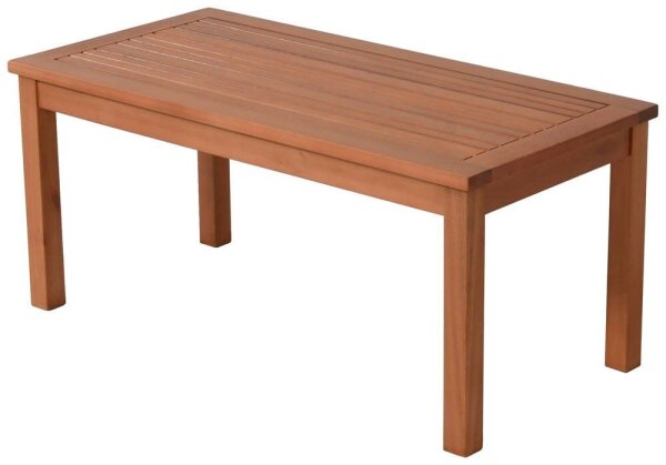 Garden Pleasure LANSING Beistelltisch rechteckig Eukalyptus eukalyptus 90,0 x 44,0 x 40,7 cm, 1 St.