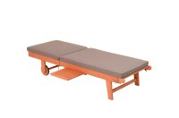 Garden Pleasure Sonnenliege SAN DIEGO braun Holz