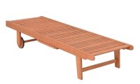 Garden Pleasure Sonnenliege SAN DIEGO braun Holz