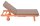 Garden Pleasure Sonnenliege SAN DIEGO braun Holz