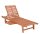 Garden Pleasure Sonnenliege SAN DIEGO braun Holz