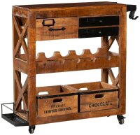 Garden Pleasure Barschrank RAVI mango 100,0 x 30,0 x 92,0...