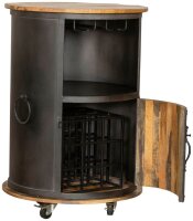 Garden Pleasure Hausbar LUNI, 304066 schwarz 60,0 x 60,0 x 85,0 cm, 1 St.