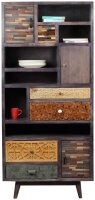Garden Pleasure Regalschrank TOBOL, 304070 braun 80,0 x 40,0 x 183,0 cm, 1 St.