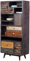 Garden Pleasure Regalschrank TOBOL, 304070 braun 80,0 x 40,0 x 183,0 cm, 1 St.