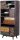 Garden Pleasure Regalschrank TOBOL, 304070 braun 80,0 x 40,0 x 183,0 cm, 1 St.