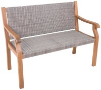 Garden Pleasure Gartenbank ROSARIO 985084 natur, grau...