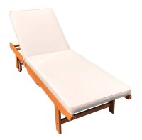 Garden Pleasure Sonnenliege SAN DIEGO braun Holz