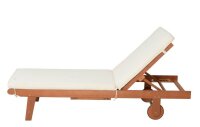 Garden Pleasure Sonnenliege SAN DIEGO braun Holz