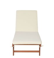 Garden Pleasure Sonnenliege SAN DIEGO braun Holz