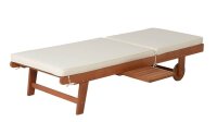 Garden Pleasure Sonnenliege SAN DIEGO braun Holz