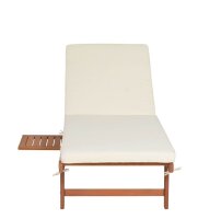 Garden Pleasure Sonnenliege SAN DIEGO braun Holz