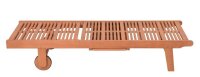 Garden Pleasure Sonnenliege SAN DIEGO braun Holz
