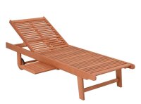 Garden Pleasure Sonnenliege SAN DIEGO braun Holz