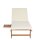 Garden Pleasure Sonnenliege SAN DIEGO braun Holz