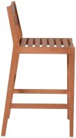 Garden Pleasure Bartisch-Set MAINE beige, natur Holz, 5-teilig
