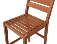 Garden Pleasure Bartisch-Set MAINE beige, natur Holz, 5-teilig