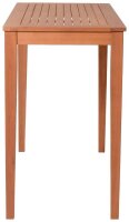 Garden Pleasure Bartisch-Set MAINE beige, natur Holz, 5-teilig