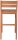 Garden Pleasure Bartisch-Set MAINE beige, natur Holz, 5-teilig