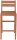 Garden Pleasure Bartisch-Set MAINE beige, natur Holz, 5-teilig