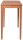 Garden Pleasure Bartisch-Set MAINE beige, natur Holz, 5-teilig