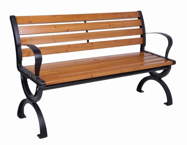 Garden Pleasure Gartenbank NORWICH 304929 natur Holz 120,0 cm