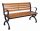 Garden Pleasure Gartenbank NORWICH 304929 natur Holz 120,0 cm