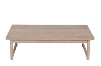 Garden Pleasure Loungegruppe SAN MATEO beige, braun Holz, 4-teilig
