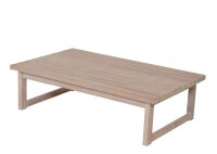 Garden Pleasure Loungegruppe SAN MATEO beige, braun Holz, 4-teilig