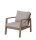 Garden Pleasure Loungegruppe SAN MATEO beige, braun Holz, 4-teilig