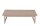 Garden Pleasure Loungegruppe SAN MATEO beige, braun Holz, 4-teilig