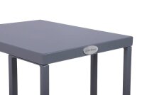 Garden Pleasure DOREA Beistelltisch rechteckig Stahl anthrazit 43,0 x 30,5 x 56,0 cm, 1 St.