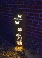 Garden Pleasure SALUTE LED Dekoleuchte braun, 1 St.
