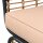 Garden Pleasure Loungesessel PAROS, schwarz Metall