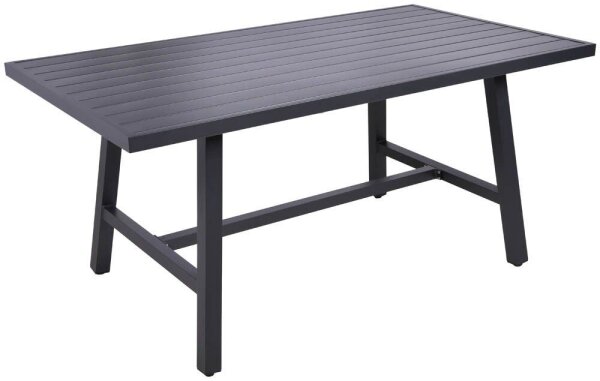 Garden Pleasure Gartentisch DENIA anthrazit rechteckig 160,0 x 89,5 x 75,0 cm