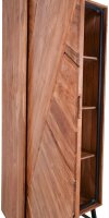 Garden Pleasure Aktenschrank AMBALA, 304113 akazie 3 Fachböden 40,0 x 40,0 x 181,0 cm