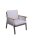 Garden Pleasure Loungegruppe DENIA beige, braun Metall, 12-teilig