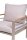 Garden Pleasure Loungegruppe FLORENCE hellgrau, braun Metall, 4-teilig