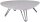 Garden Pleasure EMILIA Beistelltisch rechteckig Stein grau 110,0 x 88,0 x 31,5 cm, 1 St.