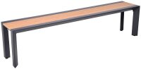 Garden Pleasure Sitzbank SILEA 305474 anthrazit,...