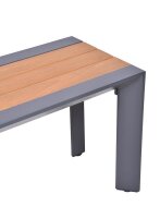Garden Pleasure Sitzbank SILEA 305474 anthrazit,...
