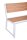 Garden Pleasure Gartenbank VENICE 305471 braun Metall 180,0 cm  ( 305471 )