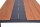 Garden Pleasure Gartentisch SILEA natur rechteckig 200,0 x 100,0 x 75,0 cm