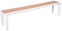 Garden Pleasure Sitzbank VENICE 305473 braun Metall 180,0 cm