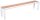 Garden Pleasure Sitzbank VENICE 305473 braun Metall 180,0 cm