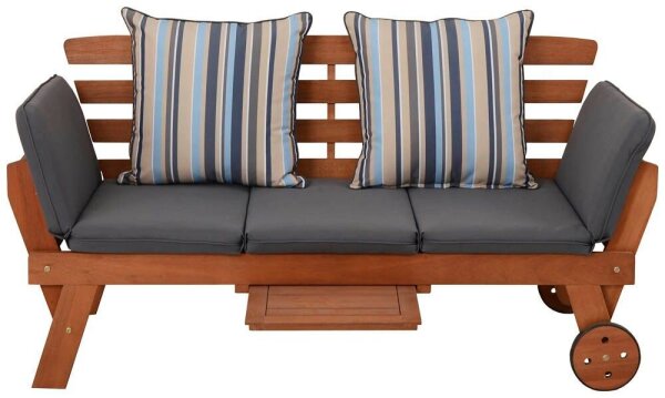 Garden Pleasure Gartenbank RINCON 985283 natur Holz 190,0 cm