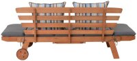 Garden Pleasure Gartenbank RINCON 985283 natur Holz 190,0 cm