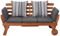 Garden Pleasure Gartenbank RINCON 985283 natur Holz 190,0 cm
