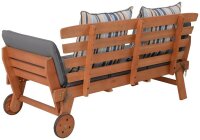 Garden Pleasure Gartenbank RINCON 985283 natur Holz 190,0 cm