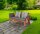 Garden Pleasure Gartenbank RINCON 985283 natur Holz 190,0 cm